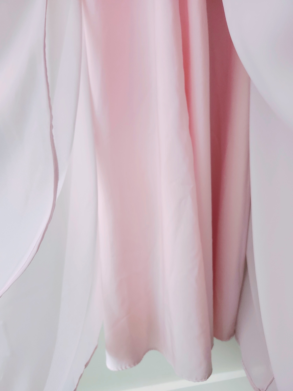 Light Pink Halter Floor Length Formal Dress - Picture 11 of 13